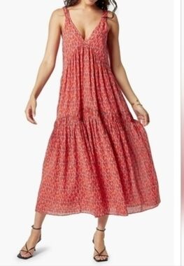 NWT Spring floral feminine Maxi dress, medium summer sun dressed flowers